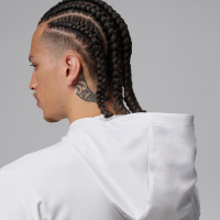 Nike Paris Saint-Germain Strike Hooded Full-Zip Tracksuit 2025-2026 White Grey Black