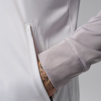 Nike Paris Saint-Germain Strike Hooded Full-Zip Tracksuit 2025-2026 White Grey Black