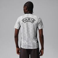 Nike Paris Saint-Germain x Jordan Pre-Match Training Shirt 2025-2026 Grey Black