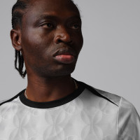 Nike Paris Saint-Germain x Jordan Pre-Match Training Shirt 2025-2026 Grey Black