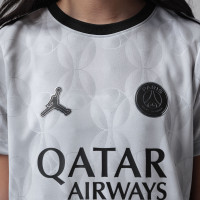 Nike Paris Saint-Germain x Jordan Pre-Match Training Shirt 2025-2026 Kids Grey Black
