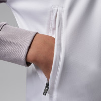 Nike Paris Saint-Germain x Jordan Strike 1/4-Zip Tracksuit 2025-2026 Kids White Grey Black