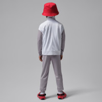 Nike Paris Saint-Germain x Jordan Strike Trainingspak Full-Zip 2025-2026 Kleuters Wit Grijs Zwart