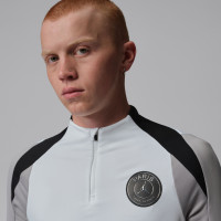 Nike Paris Saint-Germain x Jordan Strike Trainingspak 1/4-Zip 2025-2026 Wit Grijs Zwart