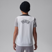 Nike Paris Saint-Germain x Jordan Strike Trainingsset 2025-2026 Kids Donkergrijs Wit Zwart