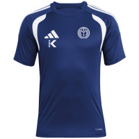 TOM Training & Coaching Trainingsshirt Senior Donkerblauw