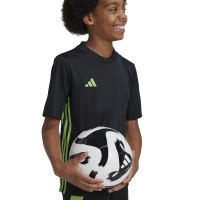 adidas Tabela 23 Kids Football Shirt Black Green