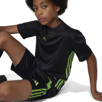 adidas Tabela 23 Kids Football Shirt Black Green