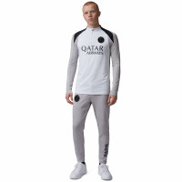Nike Paris Saint-Germain x Jordan Strike Trainingspak 1/4-Zip 2025-2026 Wit Grijs Zwart