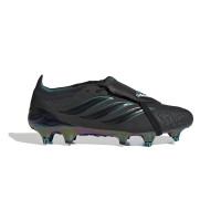 adidas Predator Elite FT EQT Crampons Vissés Chaussures de Foot (SG) Noir Vert