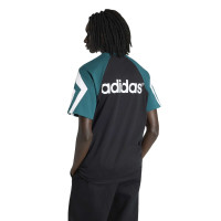 adidas Liverpool T-Shirt 1995-1996 Zwart Groen Wit