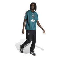 adidas Liverpool T-Shirt 1995-1996 Groen Zwart Wit