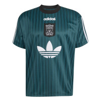 adidas Liverpool T-Shirt 1995-1996 Groen Zwart Wit