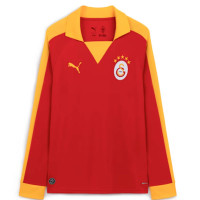 PUMA Galatasaray T7 Thuisshirt Lange Mouwen 1980 Rood Oranje