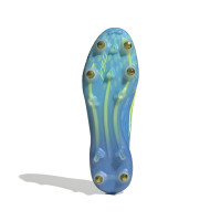 adidas F50 Elite Iron Stud Football Boots (SG) Blue Neon Yellow