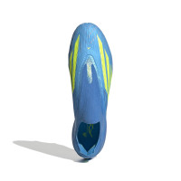 adidas F50 Elite Laceless Iron Stud Football Boots (SG) Blue Neon Yellow