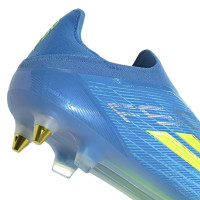 adidas F50 Elite Laceless Iron Stud Football Boots (SG) Blue Neon Yellow