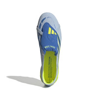 adidas Predator Elite FT Artificial Grass Football Boots (AG) Light Blue Blue Yellow