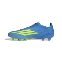 adidas F50 Elite Artificial Grass Football Boots (AG) Blue Neon Yellow