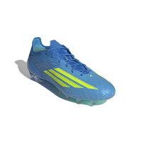 adidas F50 Elite Artificial Grass Football Boots (AG) Blue Neon Yellow