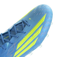 adidas F50 Elite Artificial Grass Football Boots (AG) Blue Neon Yellow