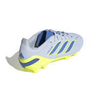 adidas Predator Elite Gras Football Boots (FG) Kids Light Blue Blue Yellow