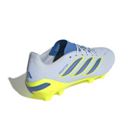 adidas Predator League Gras Voetbalschoenen (FG) Lichtblauw Blauw Geel