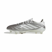 adidas Copa Pure IV Elite Gras Football Boots (FG) Silver White Dark Grey