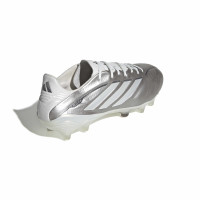 adidas Copa Pure IV Elite Gras Football Boots (FG) Silver White Dark Grey