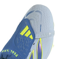 adidas Predator Elite FT Gras Football Boots (FG) Light Blue Blue Yellow