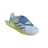 adidas Predator Elite FT Gras Football Boots (FG) Kids Light Blue Blue Yellow