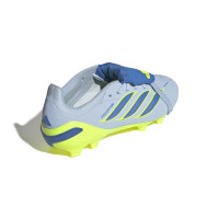 adidas Predator Elite FT Gras Football Boots (FG) Kids Light Blue Blue Yellow