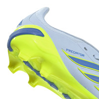 adidas Predator Elite FT Gras Football Boots (FG) Kids Light Blue Blue Yellow