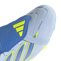 adidas Predator Elite FT Gras Football Boots (FG) Kids Light Blue Blue Yellow