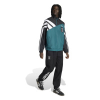 adidas Liverpool Trainingspak Full-Zip 1995-1996 Zwart Groen Wit