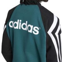 adidas Liverpool Crew Trainingspak 1995-1996 Zwart Groen Wit