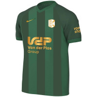 Quick Boys Uitshirt Junior Groen Wit