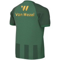 Quick Boys Uitshirt Junior Groen Wit
