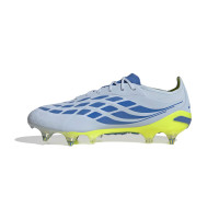 adidas Predator Elite Iron Stud Football Boots (SG) Light Blue Blue Yellow