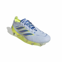 adidas Predator Elite Iron Stud Football Boots (SG) Light Blue Blue Yellow