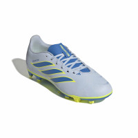 adidas Predator Club Grass/Artificial Grass Football Boots (MG) Kids Light Blue Blue Yellow