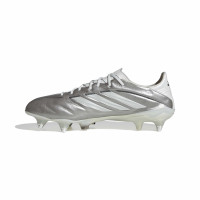 adidas Copa Pure IV Elite Iron Stud Football Boots (SG) Silver White Dark Grey