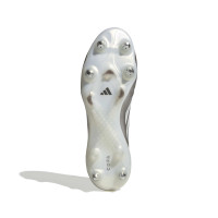 adidas Copa Pure IV Elite Iron Stud Football Boots (SG) Silver White Dark Grey
