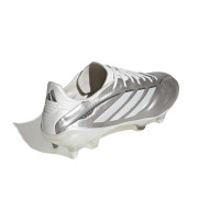 adidas Copa Pure IV Elite Iron Stud Football Boots (SG) Silver White Dark Grey