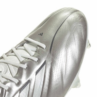 adidas Copa Pure IV Elite Iron Stud Football Boots (SG) Silver White Dark Grey