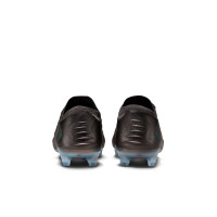 Nike Phantom 6 Low LV8 Elite Gras Voetbalschoenen (FG) Donkergrijs Oranje Multicolor