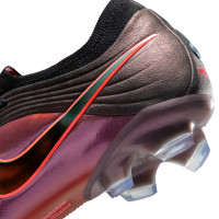 Nike Tiempo Maestro LV8 Elite Gras Football Boots (FG) Black Orange Purple