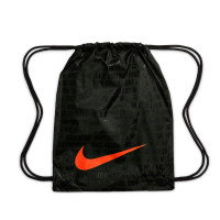 Nike Phantom 6 High LV8 Elite Gras Voetbalschoenen (FG) Donkergrijs Oranje Multicolor