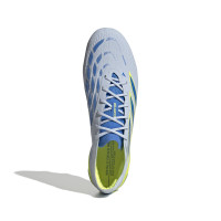 adidas Predator Elite Gras Football Boots (FG) Light Blue Blue Yellow