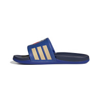 adidas Adilette Italy Slides Dark Blue Gold